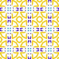 Modern Stylish Vector Seamless Pattern with Lines, Circles, and Various Sizes in Repeating Geometric Background.