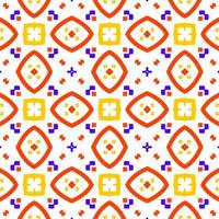 Vector seamless pattern. Modern stylish texture. Repeating geometric background with lines, circles and variously sized.