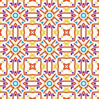 Modern Stylish Vector Seamless Pattern with Lines, Circles, and Various Sizes in Repeating Geometric Background.