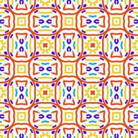 Modern Stylish Vector Seamless Pattern with Lines, Circles, and Various Sizes in Repeating Geometric Background.