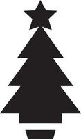 Tree icon symbol image vector, illustration of the tree botany in black image vector