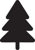 Tree icon symbol image vector, illustration of the tree botany in black image vector