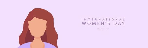 International women's day March 8th vector illustration