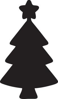 árbol icono símbolo imagen vector, ilustración de el árbol botánica en negro imagen vector