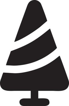 Tree icon symbol image vector, illustration of the tree botany in black image vector