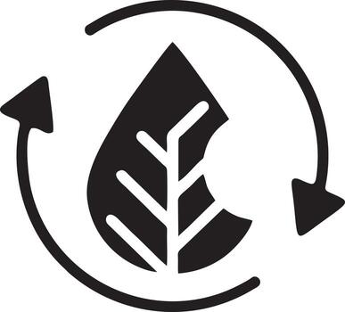 Tree icon symbol image vector, illustration of the tree botany in black image vector