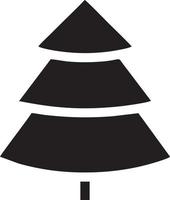 Tree icon symbol image vector, illustration of the tree botany in black image vector