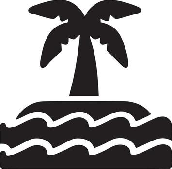 Tree icon symbol image vector, illustration of the tree botany in black image vector