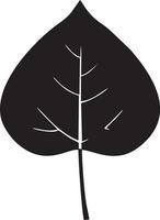 árbol icono símbolo imagen vector, ilustración de el árbol botánica en negro imagen vector