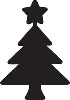 Tree icon symbol image vector, illustration of the tree botany in black image vector