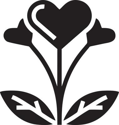 Tree icon symbol image vector, illustration of the tree botany in black image