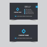 Creative and Modern Business Card Design vector