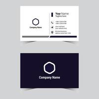 creativo negocio tarjeta diseño para tu negocio vector