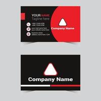 Creative and Modern Business Card Design vector