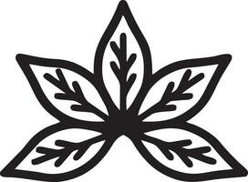 Tree icon symbol image vector, illustration of the tree botany in black image vector