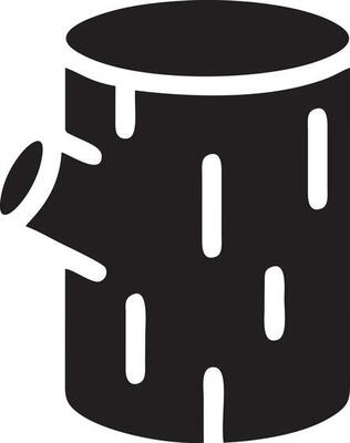 Tree icon symbol image vector, illustration of the tree botany in black image
