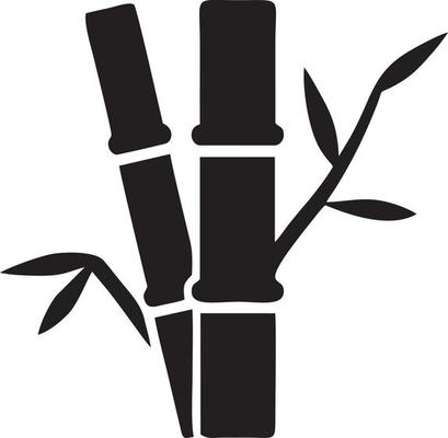 Tree icon symbol image vector, illustration of the tree botany in black image