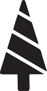 Tree icon symbol image vector, illustration of the tree botany in black image vector