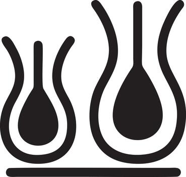 Tree icon symbol image vector, illustration of the tree botany in black image vector