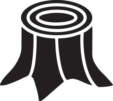 Tree icon symbol image vector, illustration of the tree botany in black image vector