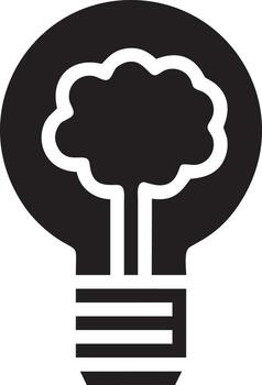 árbol icono símbolo imagen vector, ilustración de el árbol botánica en negro imagen vector