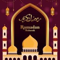 Ramadán Mubarak antecedentes modelo vector