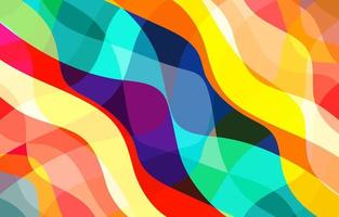 Colorful Groovy background design concept vector