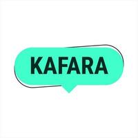 Kafara turquoise Vector Callout Banner with Information on Making Up Missed Fast Days
