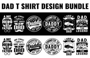 Dad, papa, Father's day t shirt design bundle free dwonload vector