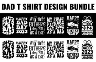 Dad, papa, Father's day t shirt design bundle free dwonload vector