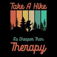 Hiking t shirt designs free download vector