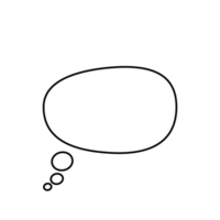 Speech Bubble png, Thought Bubble png, Comic bubble transparent free png