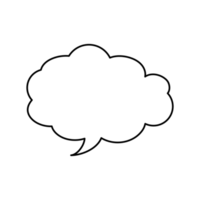 Speech Bubble png, Thought Bubble png, Comic bubble transparent free png