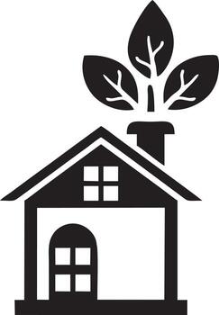 árbol icono símbolo imagen vector, ilustración de el árbol botánica en negro imagen vector