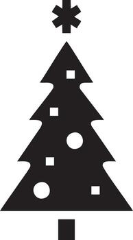 Tree icon symbol image vector, illustration of the tree botany in black image vector