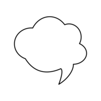 Speech Bubble png, Thought Bubble png, Comic bubble transparent free png