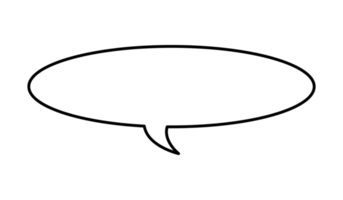 Speech Bubble png, Thought Bubble png, Comic bubble transparent free png