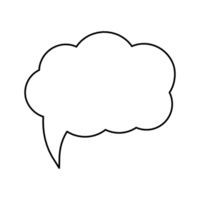 Speech Bubble png, Thought Bubble png, Comic bubble transparent free png