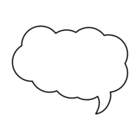 Speech Bubble png, Thought Bubble png, Comic bubble transparent free png