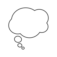 Speech Bubble png, Thought Bubble png, Comic bubble transparent free png