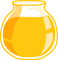 Honey in the jar element png