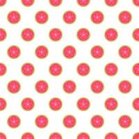 Seamless guava fruit pattern vector background.