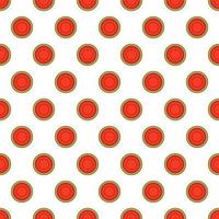 Seamless pattern with watermelon slices. vector