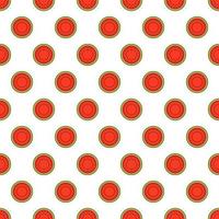 Seamless pattern with watermelon slices. vector