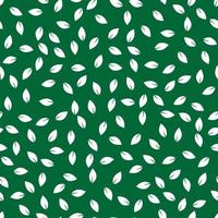 Leaves seamless pattern endless background. vector