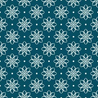 Seamless floral pattern for design.