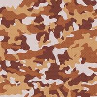 Camouflage seamless pattern orange design. vector