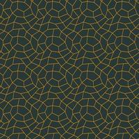 Vector green mosaic texture seamless pattern.