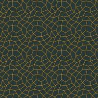 Vector green mosaic texture seamless pattern.