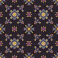 Vector beautiful damask seamless pattern.